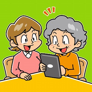 認知症高齢者へのケアの知識・技術をアプリで学ぶ