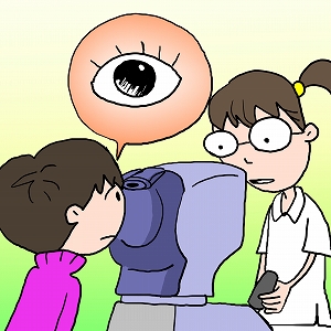 直径2.5センチの小さな「目」を調べる！　多彩な眼科の検査