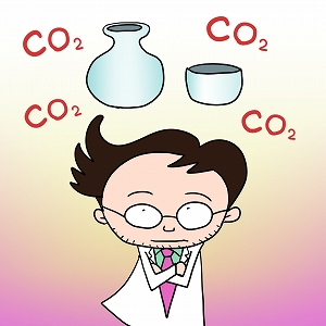 CO₂吸収セラミックスで地球環境に貢献！