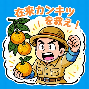 昔ながらの「在来カンキツ」を救え！