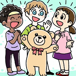 テディベアが取り持つ子どもたちの国際交流