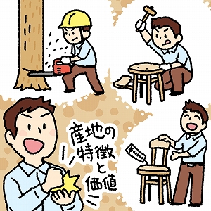 その家具は誰が作った？　地場の産地を通して知るモノの価値