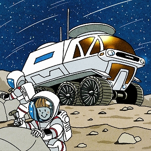 有人宇宙探査：月面を世界初の有人ローバーで探査する！