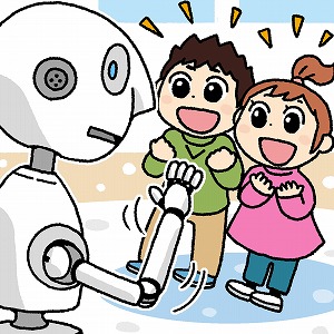ロボットの「さりげない動き」が未来を変える