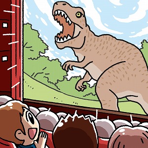 映画の中の恐竜が強そうに見えるのはなぜ？
