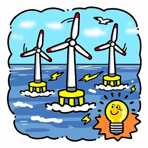 海の上で電気を作る！　洋上風力発電の可能性と課題