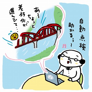 AIを活用した「スマート構造」で橋や道路を自動点検