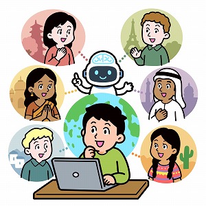AIの正しい使い方　異文化の考えに触れるツールにも