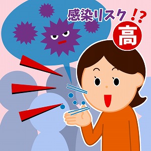声が大きくなる環境は感染リスクが高い？　環境デザインを考える