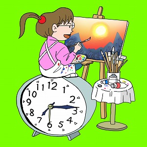 絵画に「時間」を描く　絵はなぜ動き始めたのか