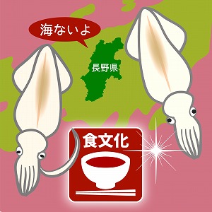 海のない長野に残る「塩丸イカ」　身近な食から地域の文化を探る