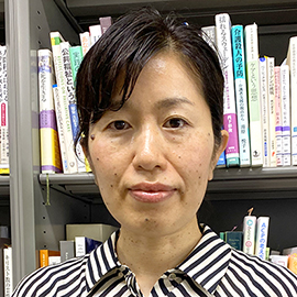 准教授 市瀬 晶子 先生