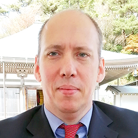 甲南女子大学 国際学部 国際学科 英語キャリア専攻 ※2027年4月開設予定（仮称・構想中） 准教授 アンドリュー エグリントン 先生